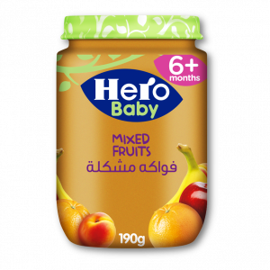 HERO BABY MIXED FRUITS JAR 190 GM